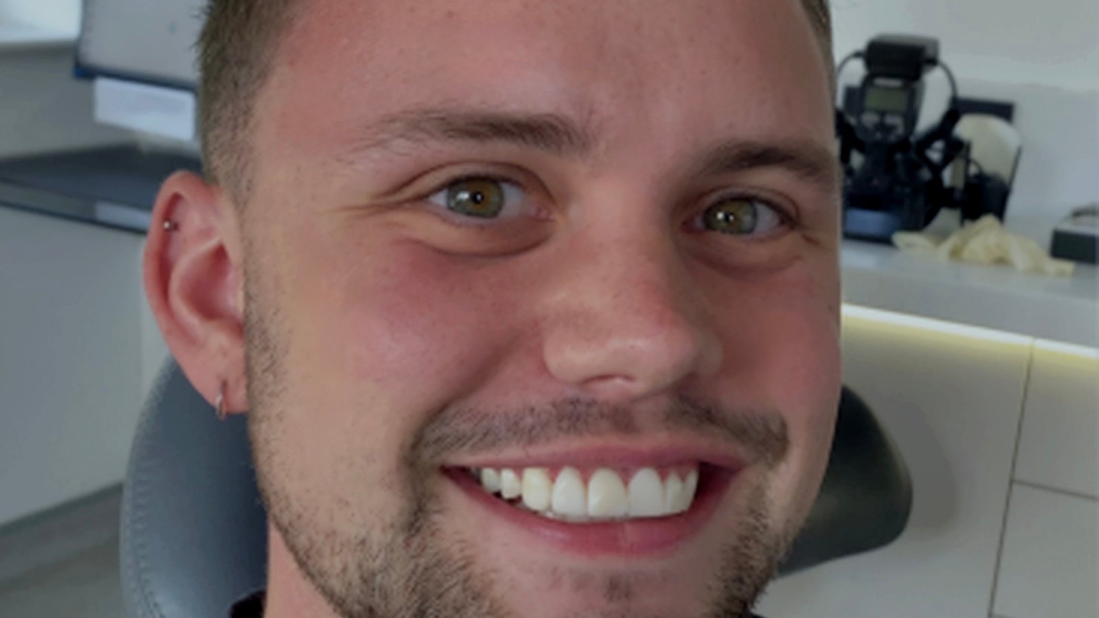 Cosmetic dentistry man